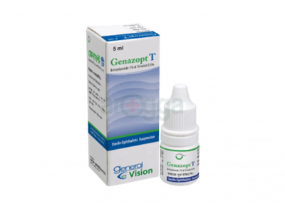 Genazopt T 1%+0.5% Ophthalmic Suspension