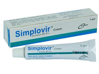 Simplovir 5% w/w Cream