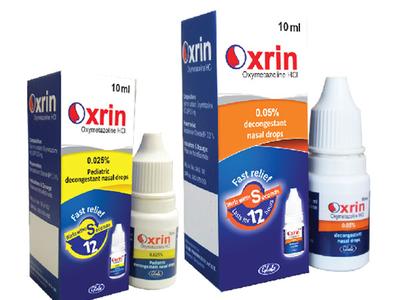 Oxrin 0.025% Pediatric Nasal Drop