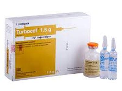 Turbocef 1.5 gm/vial IV Injection