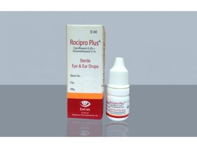 Rocipro Plus 0.3%+0.1% Eye/Ear Drop