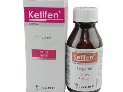 Ketifen 1 mg/5 ml Syrup
