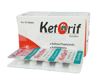 Ketorif 1 mg Tablet