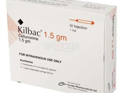 Kilbac 1.5 gm/vial IV Injection