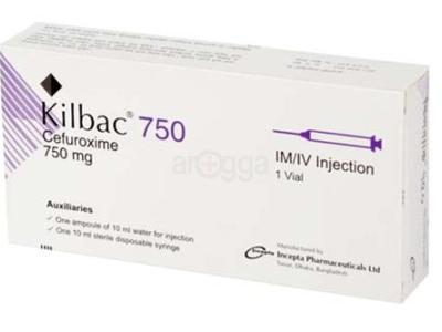 Kilbac 750 mg/vial IV/IM Injection