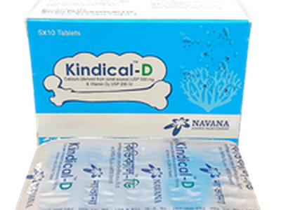 Kindical D 500mg+200IU Tablet
