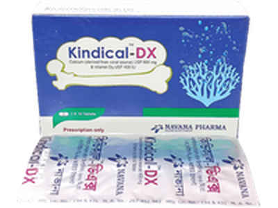 Kindical DX 600mg+400IU Tablet