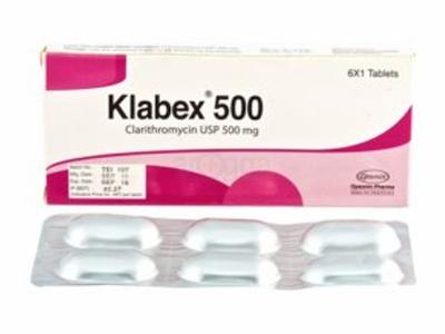 Klabex 500 mg Tablet