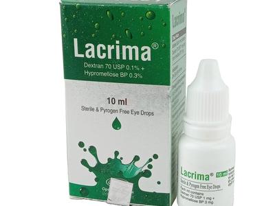 Lacrima 0.1%+0.3% Ophthalmic Solution