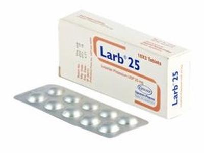 Larb 25 25mg Tablet