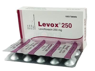 Levox 250 mg Tablet