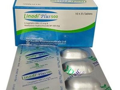 Linadi Plus 500 2.5 mg + 500 mg Tablet