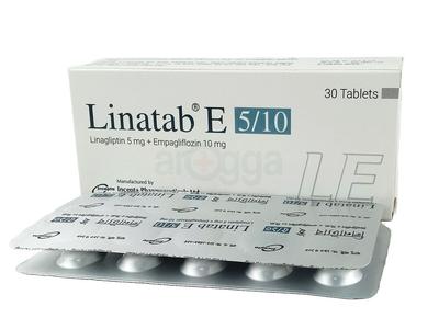 Linatab E 5/10 10 mg + 5 mg Tablet