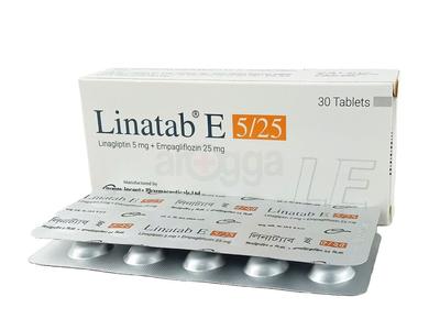 Linatab E 5/25 25 mg + 5 mg Tablet