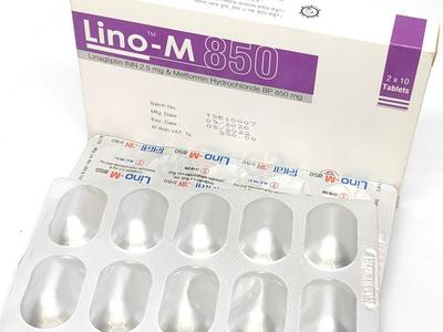 Lino-M 850 2.5 mg + 850 mg Tablet
