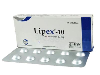 Lipex 10 mg Tablet