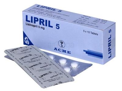 Lipril 5 mg Tablet