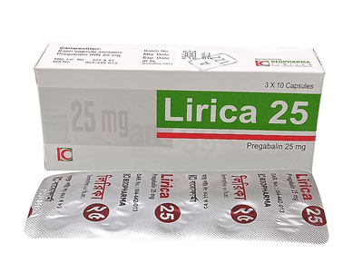 Lirica 25 25 mg Capsule