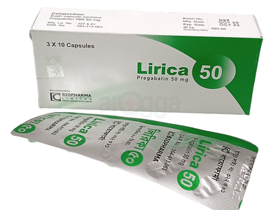 Lirica-50 50 mg Capsule