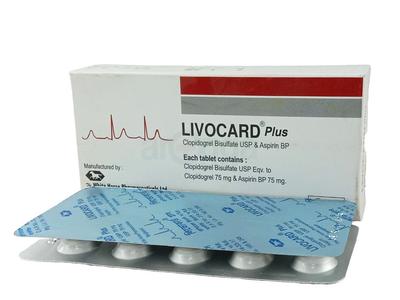 Livocard Plus 75 mg+75 mg Tablet