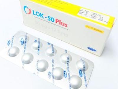 Lok-50 Plus 12.5 mg + 50 mg Tablet