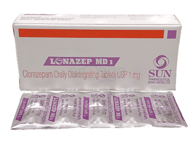 Lonazep MD 1 1 mg Md Tablet