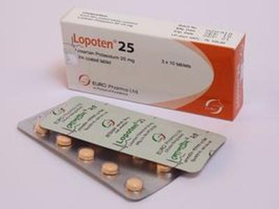 Lopoten 25mg Tablet