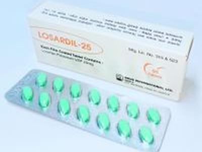 Losardil 25 25mg Tablet