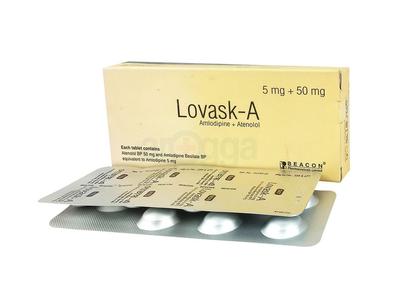 Lovask-A 5mg/50mg Tablet