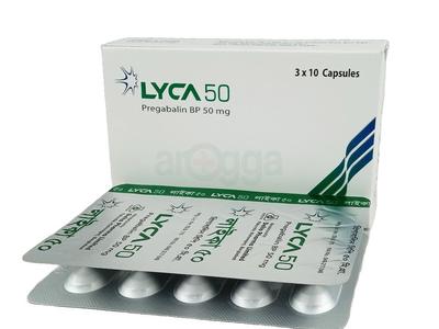 Lyca 50 50 mg Capsule