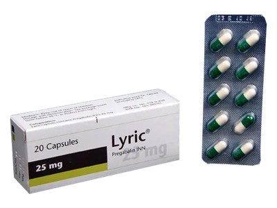 Lyric 25 mg Capsule