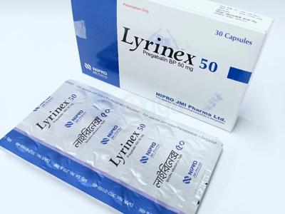Lyrinex 50 50 mg Capsule