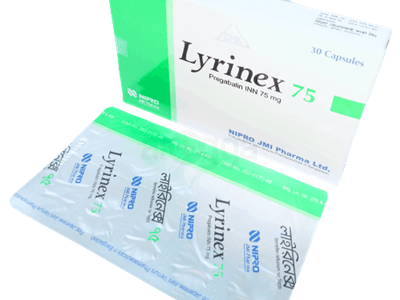 Lyrinex 75 75 mg Capsule