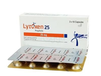 Lyroxen 25 25 mg Capsule