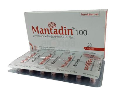 Mantadin 100 100mg Capsule