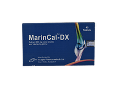 Marincal DX 600mg+400IU Tablet