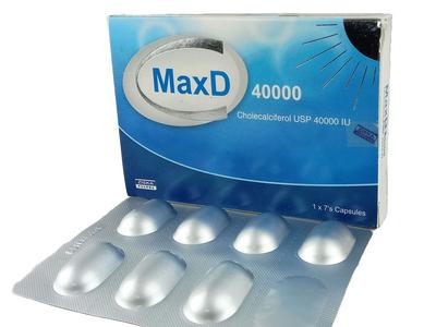 Max D 40000 40000 IU Capsule
