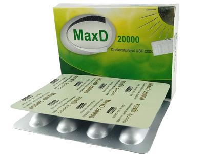 MaxD 20000 20000 IU Capsule