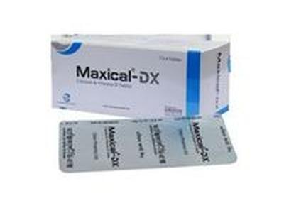 Maxical-DX 600mg+400IU Tablet