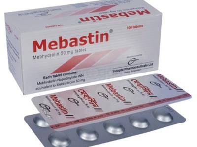 Mebastin 50 mg Tablet