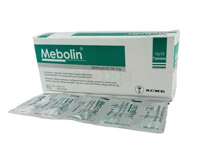 Mebolin 50 mg Tablet