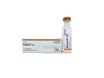 Mixtard 30 Vial 100IU/ml Vial