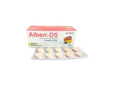 Alben DS 400 mg Chewable Tablet