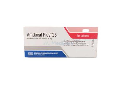 Amdocal Plus 5 mg+25 mg Tablet