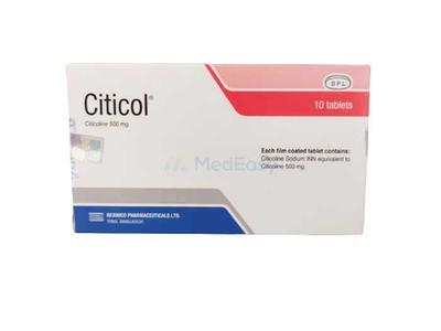 Citicol 500 mg Tablet