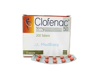 Clofenac 50 mg Tablet