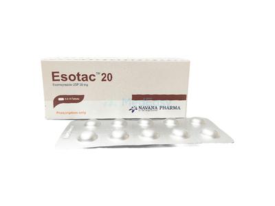 Esotac 20 mg Tablet