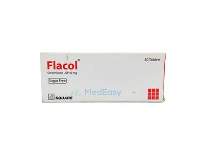Flacol 40 mg Chewable Tablet
