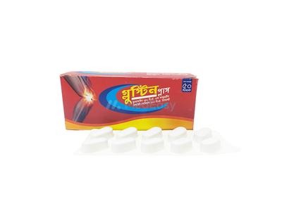 Glustin Plus 250 mg+200 mg Tablet