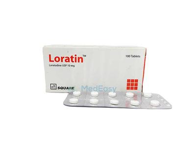 Loratin 10 mg Tablet